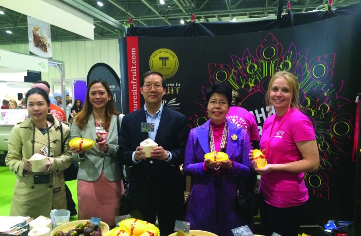 ผลไม้ไทยระดับคุณภาพ TTM ร่วมงาน BBC Good Food Show บุกตลาด UK