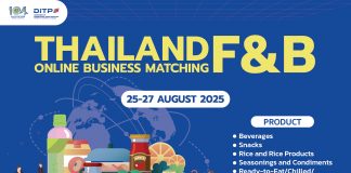 Thai Food & Beverage Online Business Matching