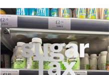 สหราชอาณาจักรเก็บภาษีน้ำตาลในเครื่องดื่ม