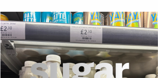 สหราชอาณาจักรเก็บภาษีน้ำตาลในเครื่องดื่ม