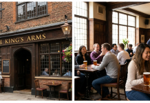 ครัวอาหารไทยในผับอังกฤษ