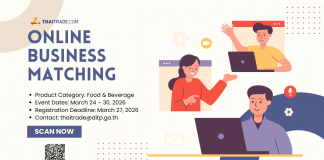 Online Business Matching – Food & Beverage by Thaitrade.com
