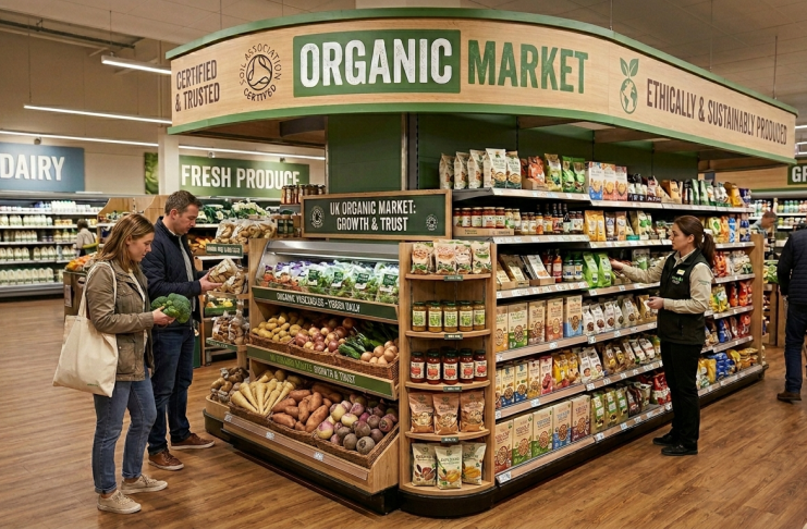ตลาดออร์แกนิก UK โตแรงสวนกระแส